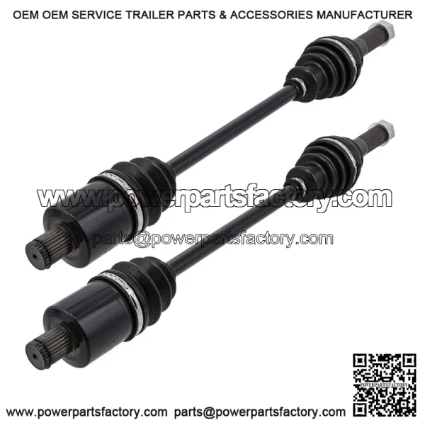 Front & Rear Left Right Axle Rebuild Kit for Polaris Ranger Crew 800 - Image 3