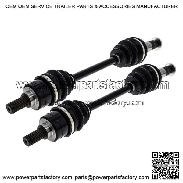 CV Axle Kit for Yamaha 2016 Kodiak 700 YFM700K B16-2530V-00-00 Front Rear - Image 2