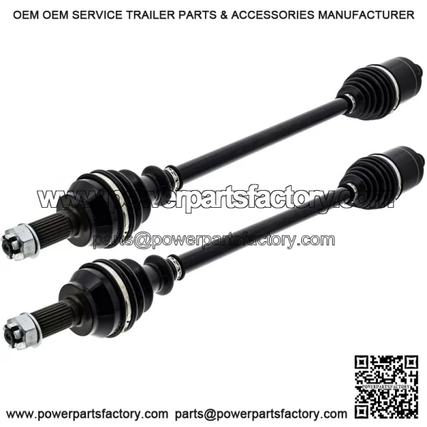 Front CV Axle Half Drive Shaft for Polaris RZR RS1 1334428 UTV 2 Pack - Image 2