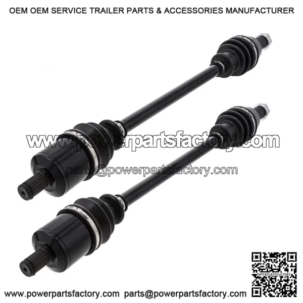 Complete F&R CV Axle Driveshaft Assembly Kit for Polaris RZR 4 RZR S 800 - Image 2