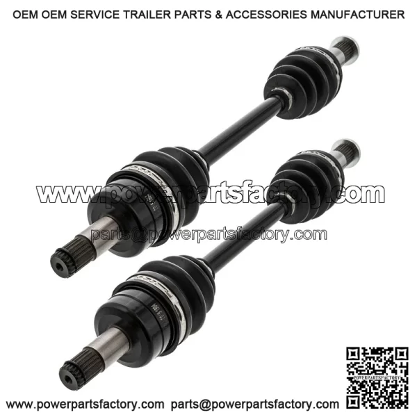Complete Front Rear CV Axle Set for 2014-2015 Yamaha Grizzly 700 - Image 2