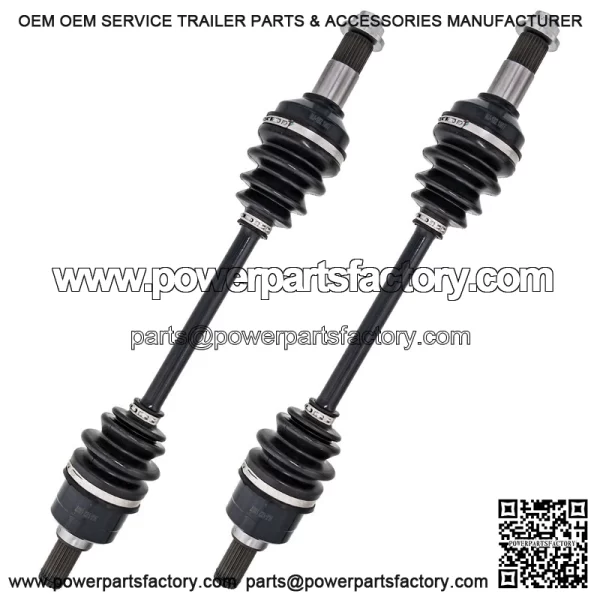 Complete Front Rear CV Axle Set for 2014-2015 Yamaha Grizzly 700 - Image 5