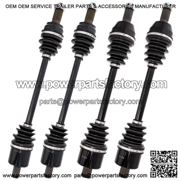 Complete Front Rear CV Axle Set for 2009 Polaris Sportsman XP 850 550