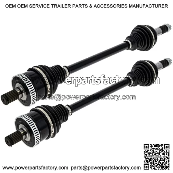 Rear CV Axle Half Drive Shaft for Can-Am Maverick Sport Max 1000R 2 Pack - Image 2