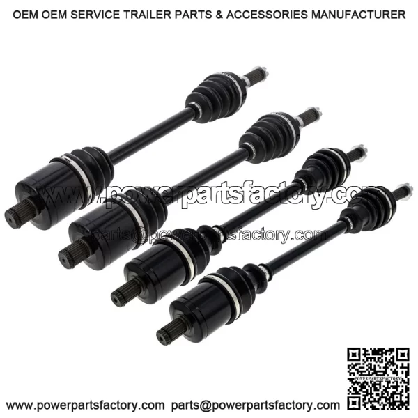 CV Axle Kit For Polaris Ranger EV Li-Ion 1333517 1333238 UTV Front Rear - Image 2