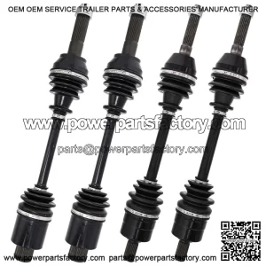 Front & Rear Left Right Axle 2006 Polaris Sportsman 800 1332421 1332422