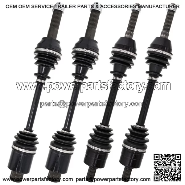 Front & Rear Left Right Axle 2006 Polaris Sportsman 800 1332421 1332422