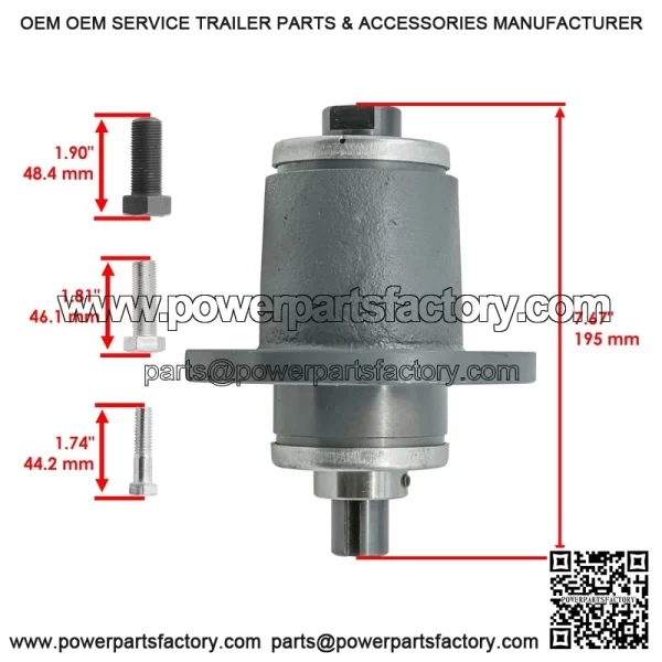 60" 72" Deck Spindle for Bad Boy AOS 2009-2010 / AOS Diesel 2010 037-4000-00 - Image 2