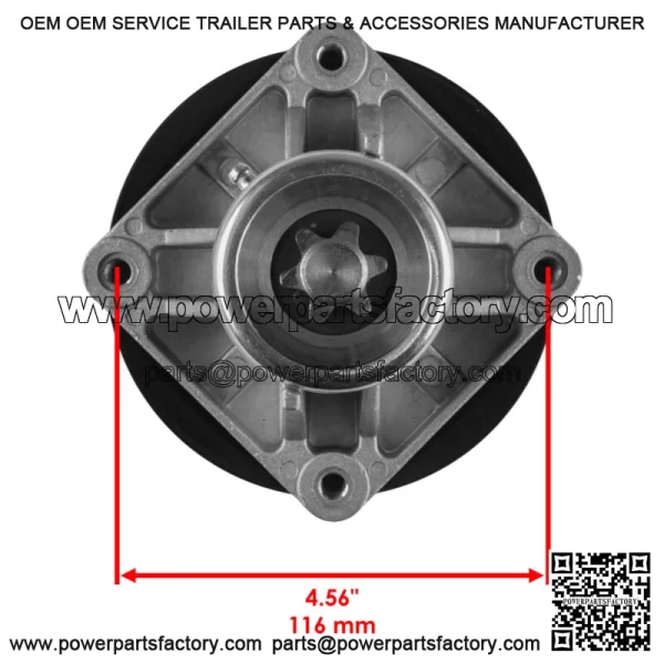 46" Deck Spindles for MTD Huskee 13AX615H731 13AX775H031 13AX775H231 13BX775H031 - Image 4