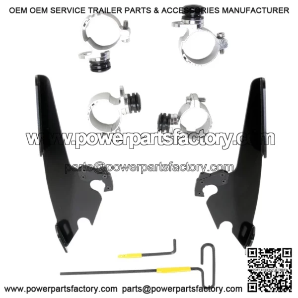 Trigger-Lock Mount Kit for Fats/Slim Windshields MEB2001