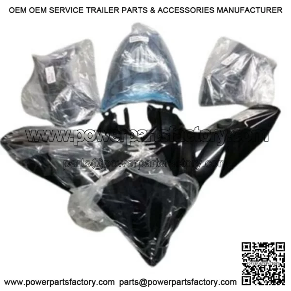 7  iece  FZ450R  lack  EM  amaha  omplete  et  lastics  rand  ew  9-2025