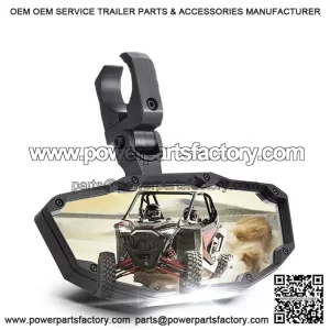 UTV  ear  iew  enter  irror  /LED  ight  or  .65"-2"  onda  ioneer  FMOTO  Force