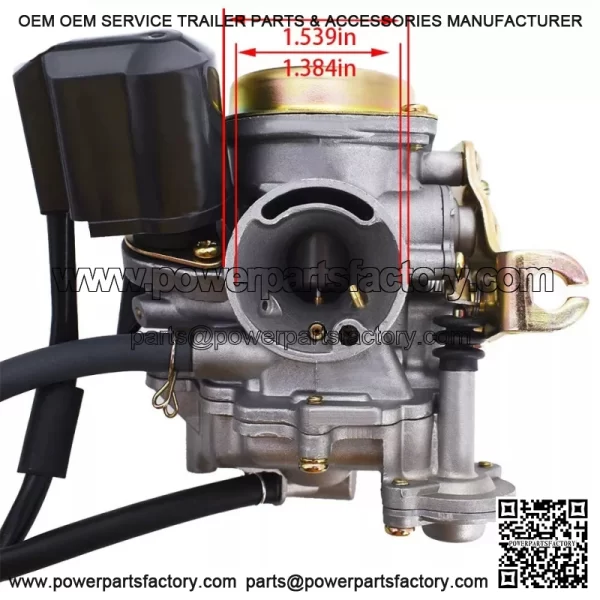 GY6  0cc  00cc  ig  ore  arb  arburetor  39QMB  39QMA  cooter  oped  TV  9mm - Image 3