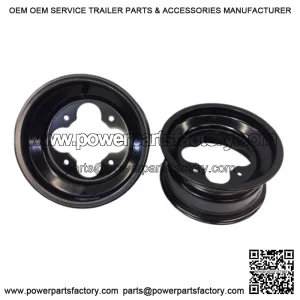 BLACK  5  0"  +2  RONT  LUMINUM  OLLED  IP  HEELS  IMS  FZ450  FZ450R  APTOR