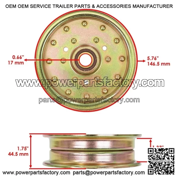116-4669  26-9197  9-8912  3739  164669  269197  eck  ulley  or  oro  xmark - Image 2