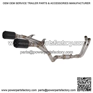 Exhaust  eader  ipe  or  F-Moto  50SR  50NK  50SS  022-2024  ual  arbon  lip  n