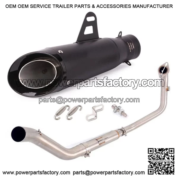 Full  xhaust  ystem  uffler  ip  eader  ipe  its  F-Moto  00NK  00SR  50NK  50SR