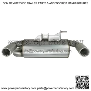 Exhaust  tainless  022-2024  FMOTO  FORCE  50  .O.  rail  uffler