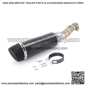 For  FMOTO  50MT  024-2025  id  xhaust  ink  ipe  arbon  iber  uffler  ilencer