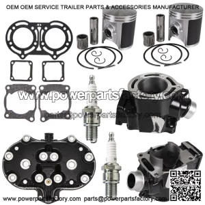 Cylinder  ead  iston  asket  op  nd  it  or  amaha  anshee  50