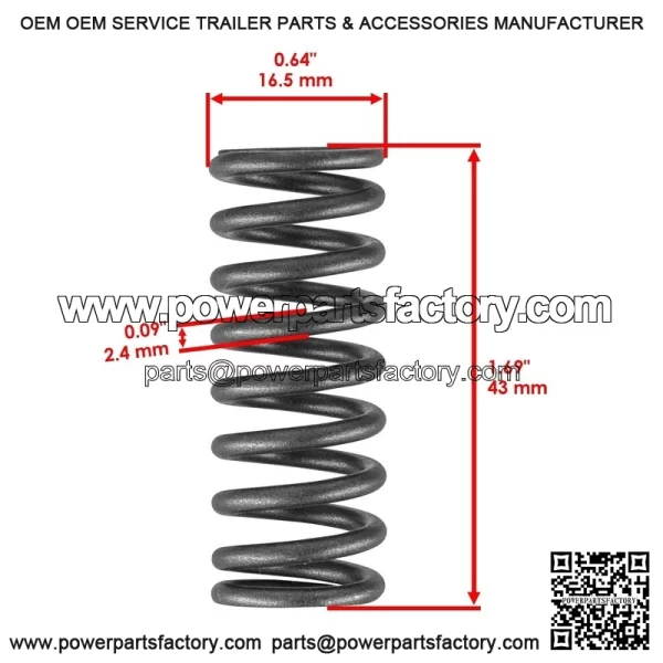 Clutch  prings  or  amaha  S500  975-1978    S650S  pecial  978-83    S750  7-79 - Image 2