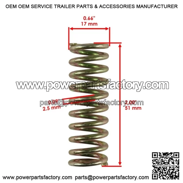 Clutch  prings  or  amaha  enere  00  TZ07  1-25    Z07  015-17    0501-237L0-00 - Image 2