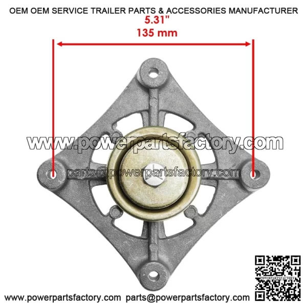 42"  eck  pindles  ith  .8"  D  ulley  or  ustler  aptor    ash  D  04214  03987 - Image 3