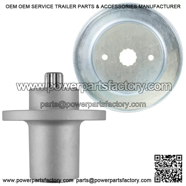 607418  01804  04664  4"  eck  pindle  /  .78"  D  ulley  or  ustler  aptor  D - Image 5