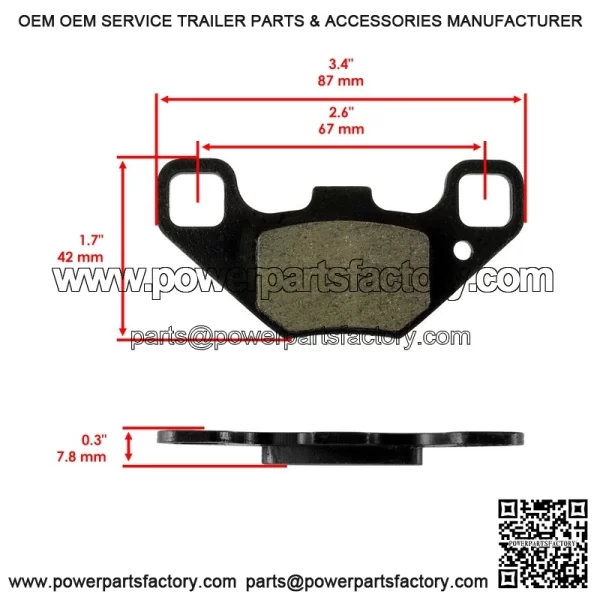 0454412  ront  rake  isc    ads  or  olaris  ZR  70  009-21  eft    ight - Image 3