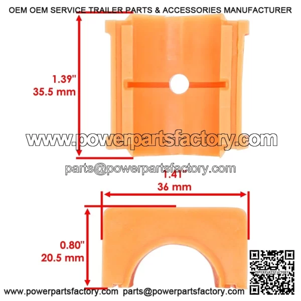 Polaris crambler 00 997-2000 teering ost pper/Lower ushings - Image 2