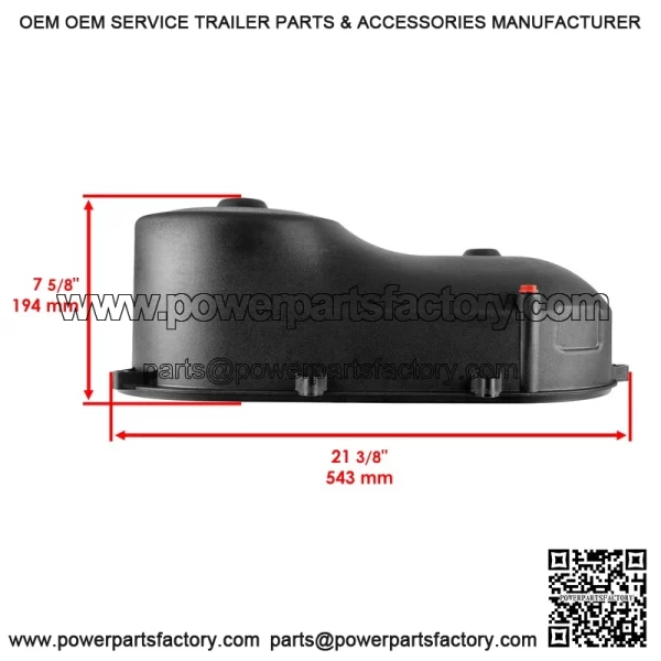 Polaris crambler 00/Trail lazer/Boss 30 010 VT lutch elt uter over - Image 2