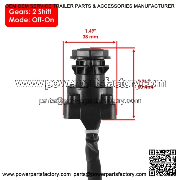 Polaris crambler 00 996-1998 gnition ey witch - Image 2