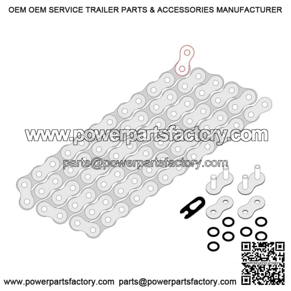 Polaris crambler 00 X4 001-2002 olden -Ring rive hain - Image 2