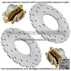 Polaris crambler 00 X4/4X4 001-2002 ront rake alipers /Disc Left/Right)