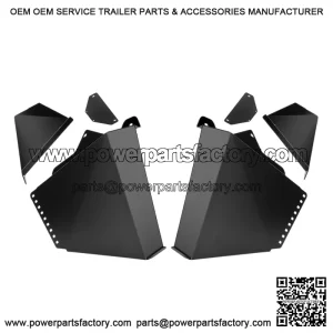 Aluminum Half Lower Door Panel Inserts For CFMOTO Z-Force 500 800 1000 2014-2023