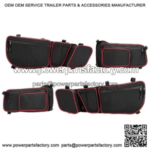 Front & Rear Side Storage Door Bags for Can-Am Maverick X3 MAX RR (2017-2025) ?C UTV Organizer
