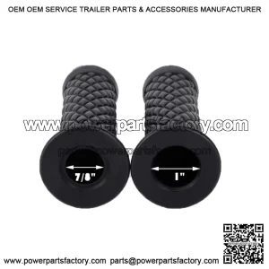 7/8" Universal Handlebar Hand Grips Bar 22mm For Yamaha Honda Kawasaki ATV (For: Yamaha)