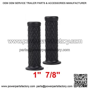 22mm 7/8" Hand Grips Handlebar For Honda Kawasaki Suzuki  ATV Dirt Street Bike  (For: Honda)