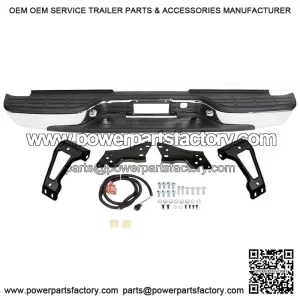 1999-2007 Chevy Silverado/GMC Sierra 1500 Chrome Rear Step Bumper - OEM Style