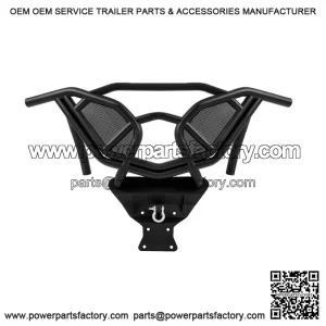 Can-Am Maverick X3 (2017-Up) Rear Bumper Guard with D-Rings - Powder Coated