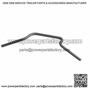 Polaris TUBE-HANDLEBAR,ATV SINGLES,BLK,  OEM Part 5342966-067, Qty 1 (For: Polaris)
