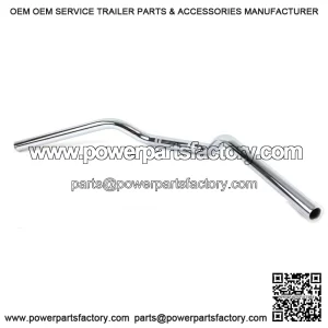 7/8" Handle Bar Tracker Drag Handlebar Chrome For Honda Rancher 350 400 420 ATV (For: Honda)
