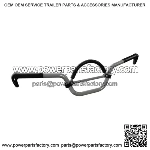 2881236 Mid Rise ProTaper Heated 6" Handlebar Snowmobile RMK 600 800 (For: Polaris)