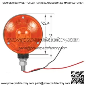 LED Warning Light AR50580 Fits John Deere Models
