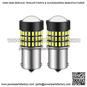 2x White LED light bulbs For Deere L100 L105 L110 L108 L111 L118 L120 L130 102
