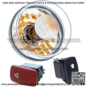 John Deere BUC10608 Turn Signal Light Kit HPX615E HPX815E XUV825E XUV865R Gator