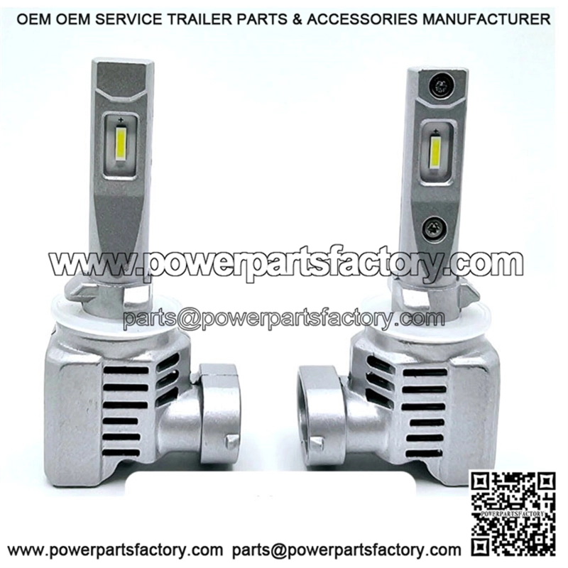 2 Ultra Bright LED headlight bulbs for Deere X595, X710, X730, X734 X738 Tractor (For: John Deere Gator HPX HPX815E)