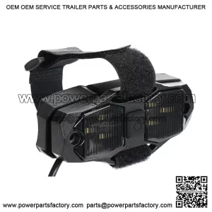 White UTV LED Interior Dome Light Universal Roll Bar Mount LED Light For Polaris (For: John Deere Gator HPX HPX815E)