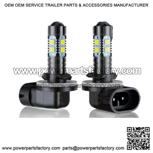 Compatible for Deere Gator X754 X758 XUV 550 560 590i JD AM144881 Headlights, 886/894/896/881 Light Bulbs, Plug N Play, 300% Brightness, 6000K White 12V 35W Light Bulbs, 2-Pack