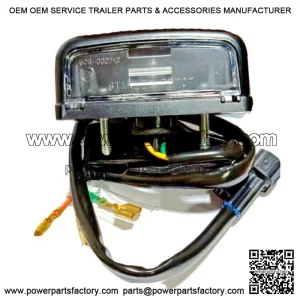 HONDA 2021-23 NEW GROM REAR LICENS PLATE NUMBER LIGHT UNIT ASSEMBLY PART